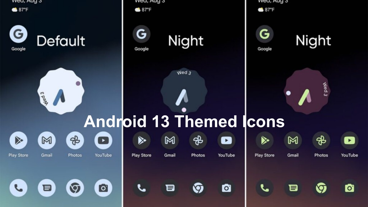 android 13 themed icons