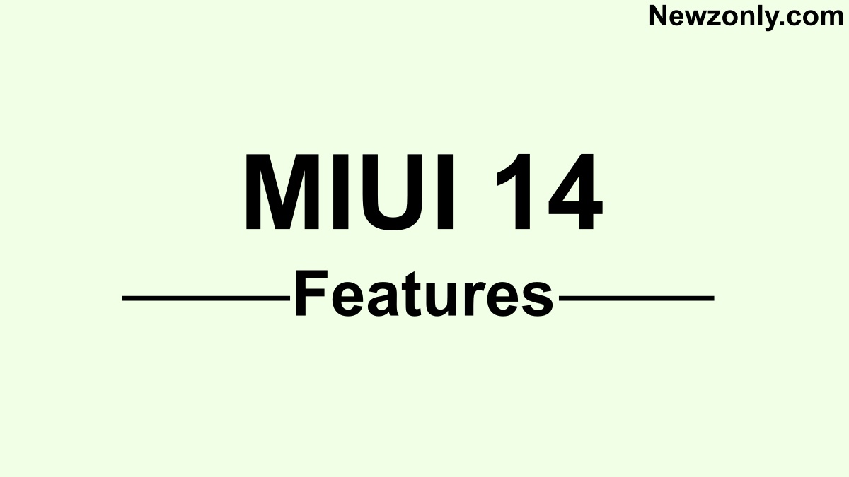 MIUI 14 features