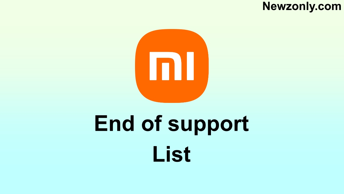 Xiaomi End of Support