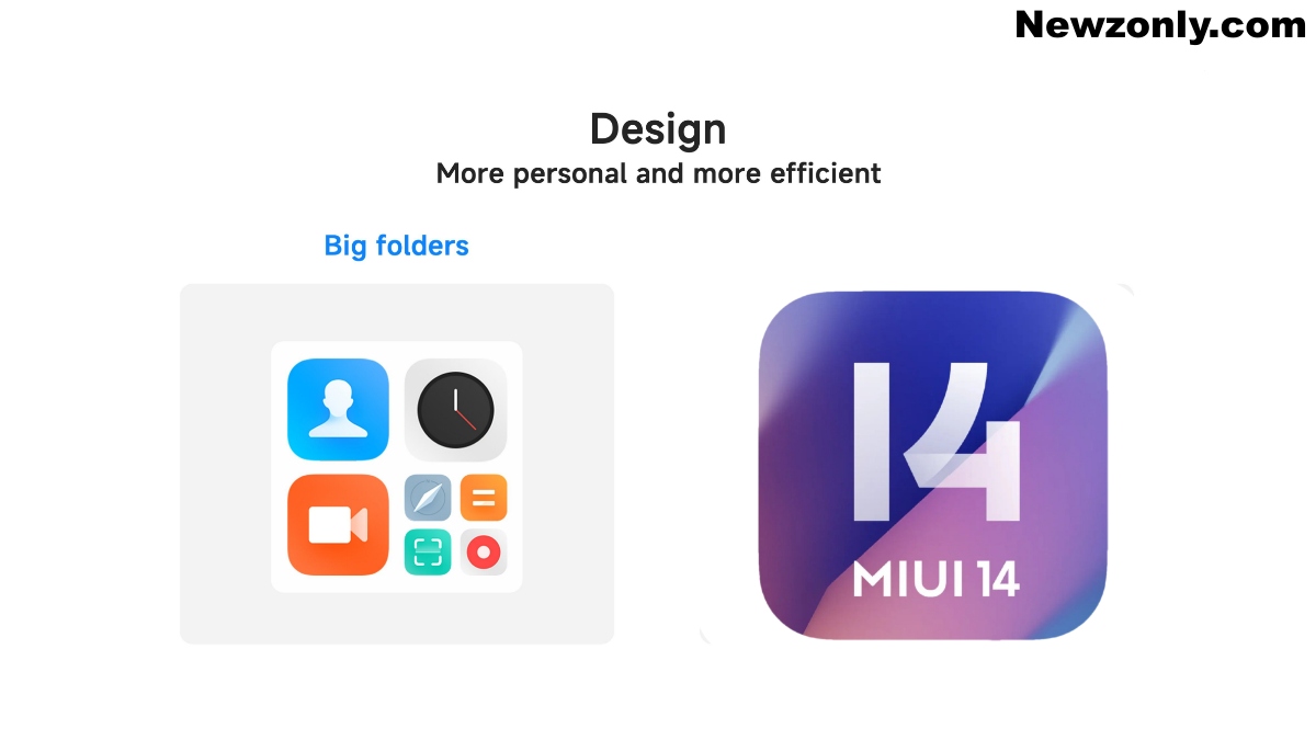 MIUI 14 Big Folders