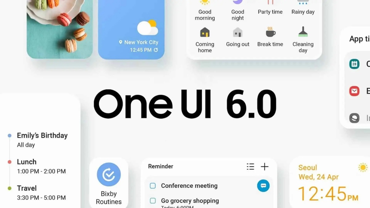 Samsung One UI 6.0 update