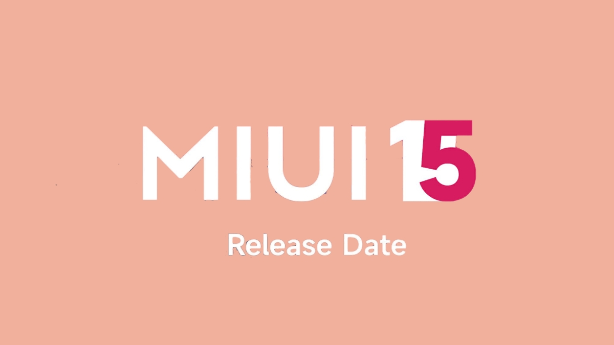 MIUI 15 Release Date