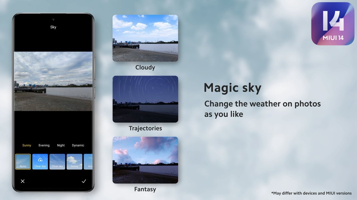 MIUI 14 Magic Sky Feature