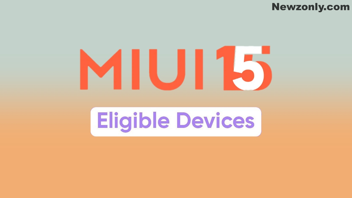 MIUI 15 Eligible Devices