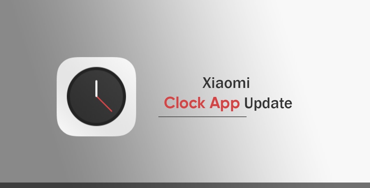 Xiaomi Clock App