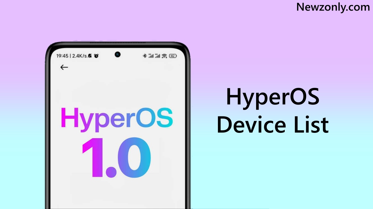 HyperOS Update List