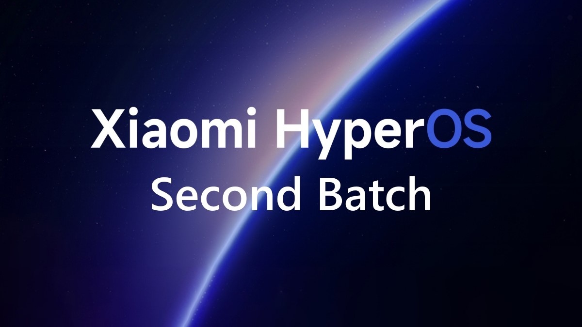 HyperOS second batch